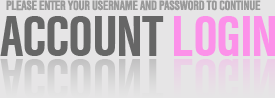 Account Login - Please enter your username and password to continue