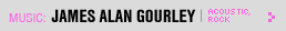 Featured Music: James Alan Gourley