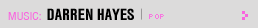 Featured Music: Darren Hayes