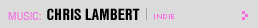 Featured Music: Chris Lambert