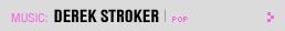 Featured Music: Derek Stroker