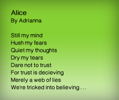 Featured Writer: Adrianna