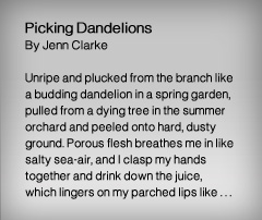 Featured Writer: Jenn Clarke