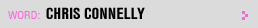 Featured Writer: Chris Connelly