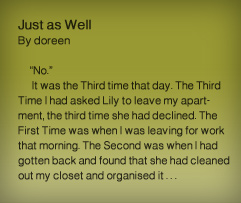 Featured Writer: Doreen