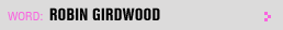 Featured Writer: Robin Girdwood