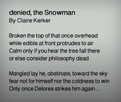 Featured Writer: Claire Kerker