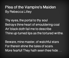 Featured Writer: Rebecca Lilley