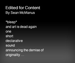 Featured Writer: Sean McManus