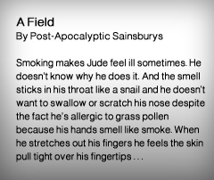 Featured Writer: Post-Apocalyptic Sainsburys