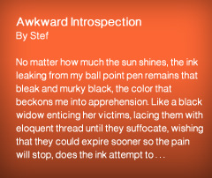 Featured Writer: stef